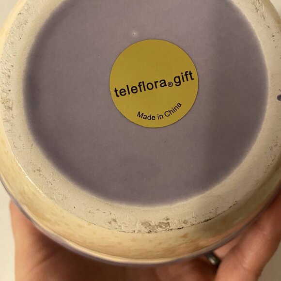 Lavender Teleflora Gift Dragonfly Vase, Flower Vase, Boho Home Decor - Picture 13 of 13